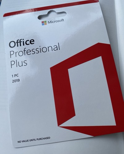 Microsoft office pro plus 2019 - plus,